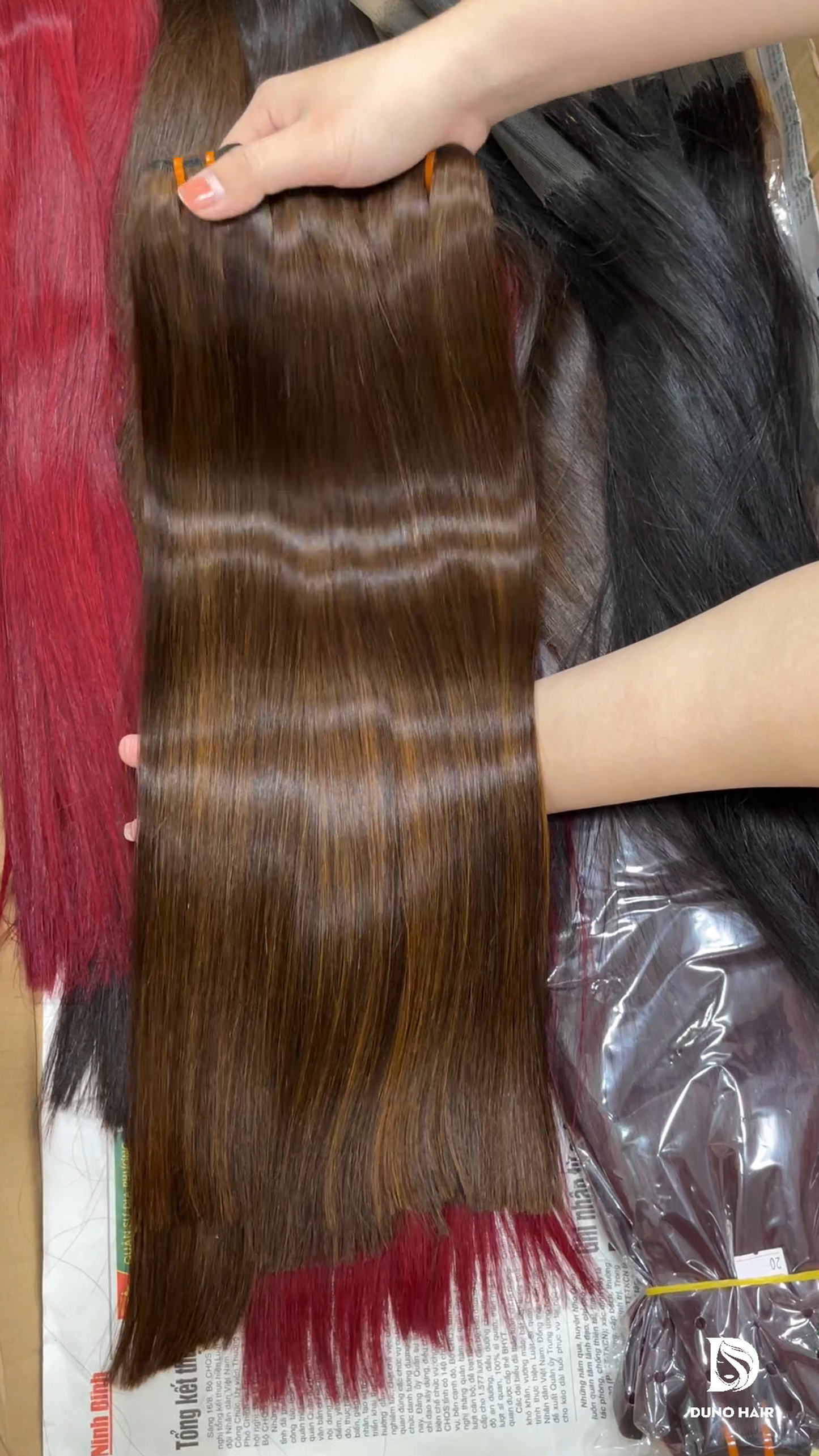 Piano Color Straight Hair Extensions