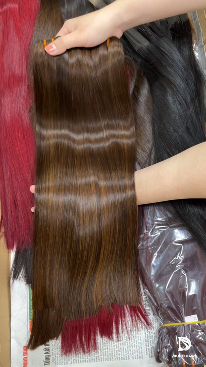 Piano Color Straight Hair Extensions